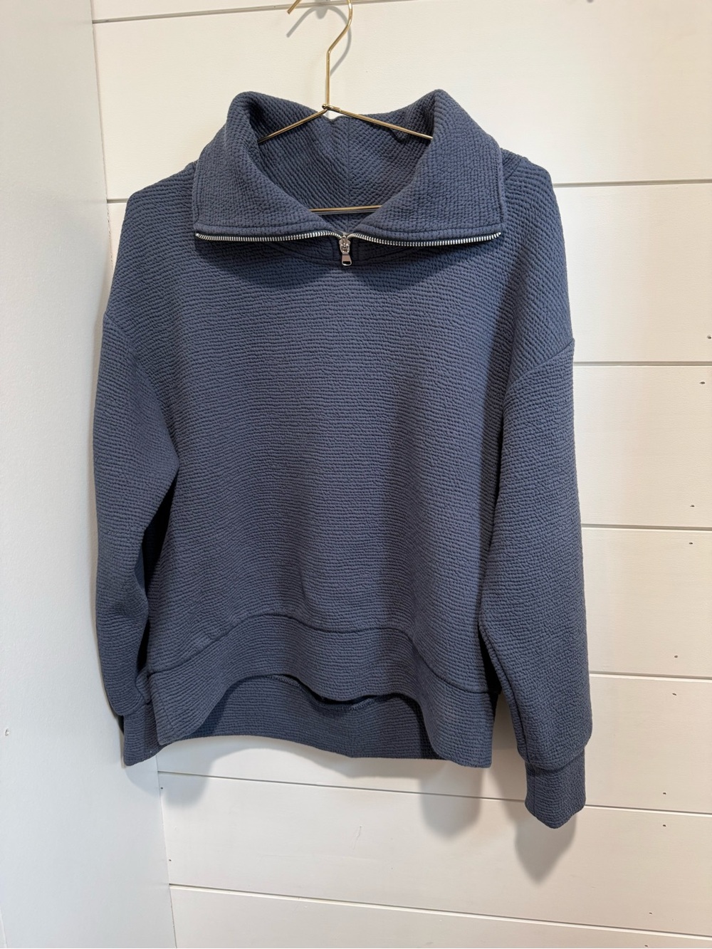 CALIA by Carrie Underwood Slate Blue Half-Zip Pullover